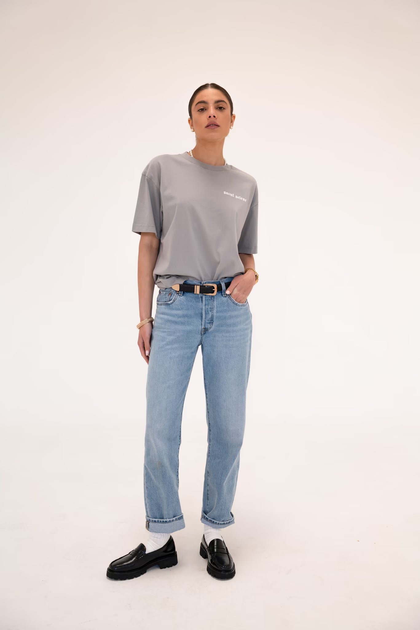 Timeless Tee (Moonstone Grey)