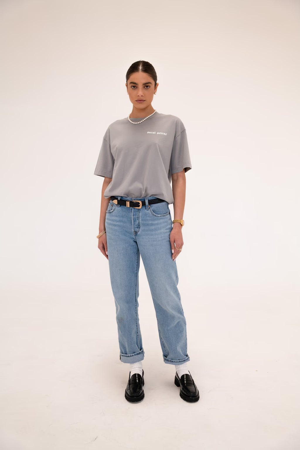 Timeless Tee (Moonstone Grey)