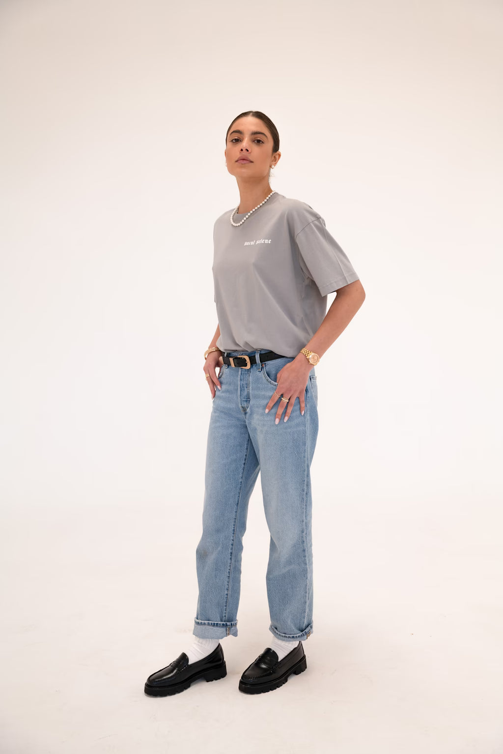 Timeless Tee (Moonstone Grey)