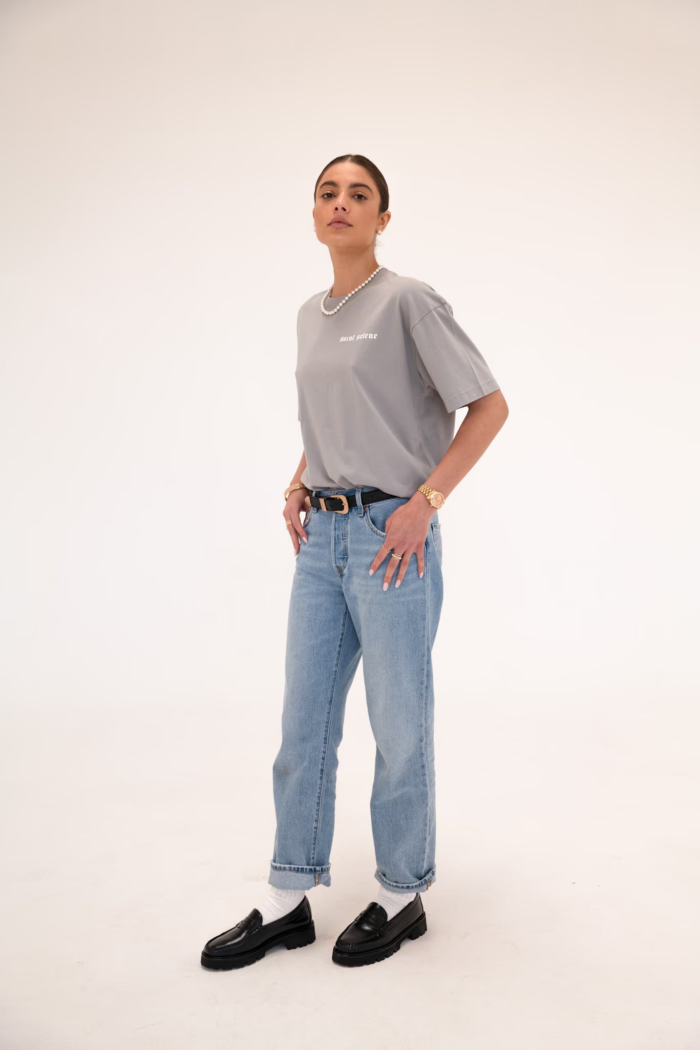 Timeless Tee (Moonstone Grey)